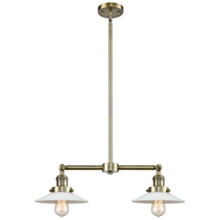 Innovations Lighting Halophane Brass - Antique Brass Collection