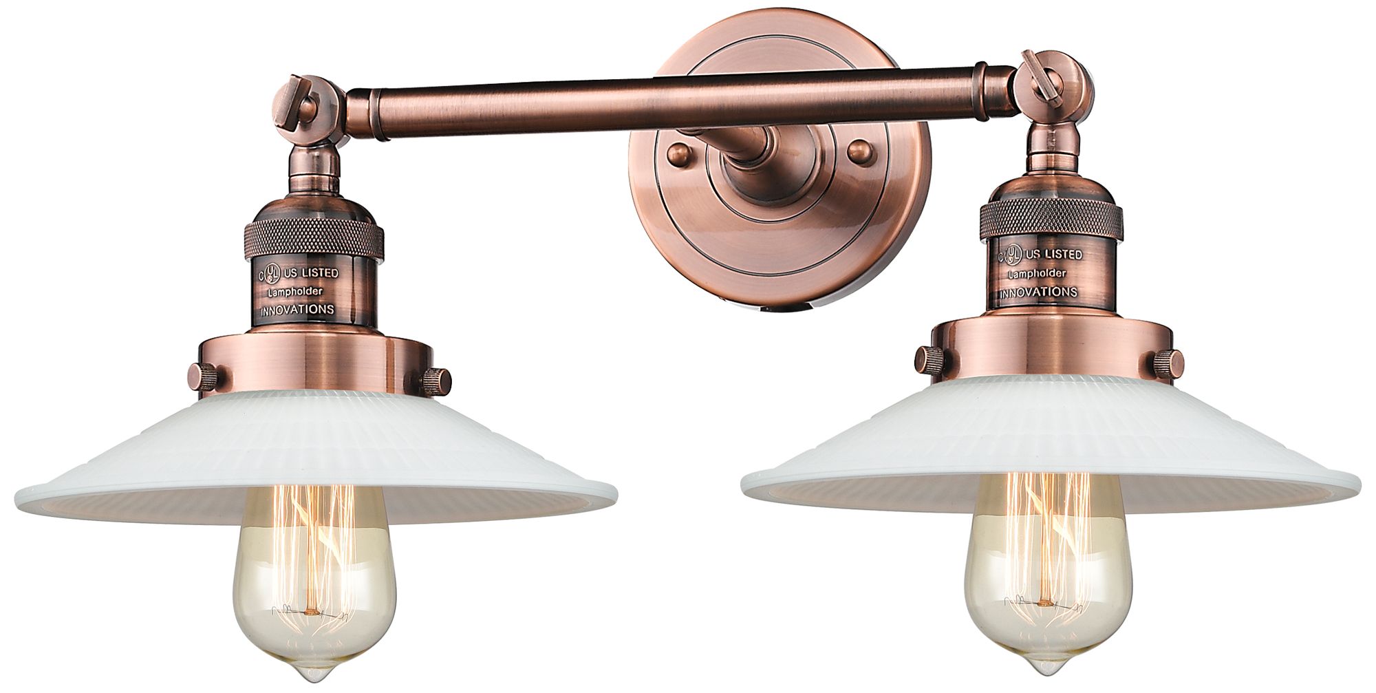 Innovations Lighting Halophane Copper Collection