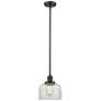 Innovations Lighting Large Bell 8" Wide Oil-Rubbed Bronze Mini Pendant