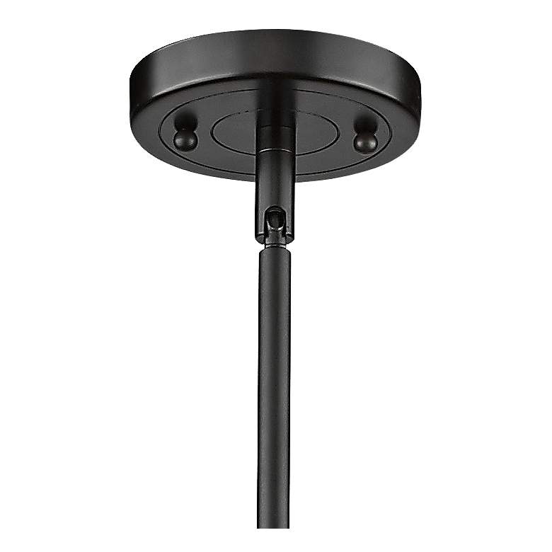 Image 3 Innovations Lighting Large Bell 8" Wide Oil-Rubbed Bronze Mini Pendant more views