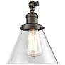 3_Innovations Lighting Large Cone 8" Bronze Adjustable Ceiling Light more views