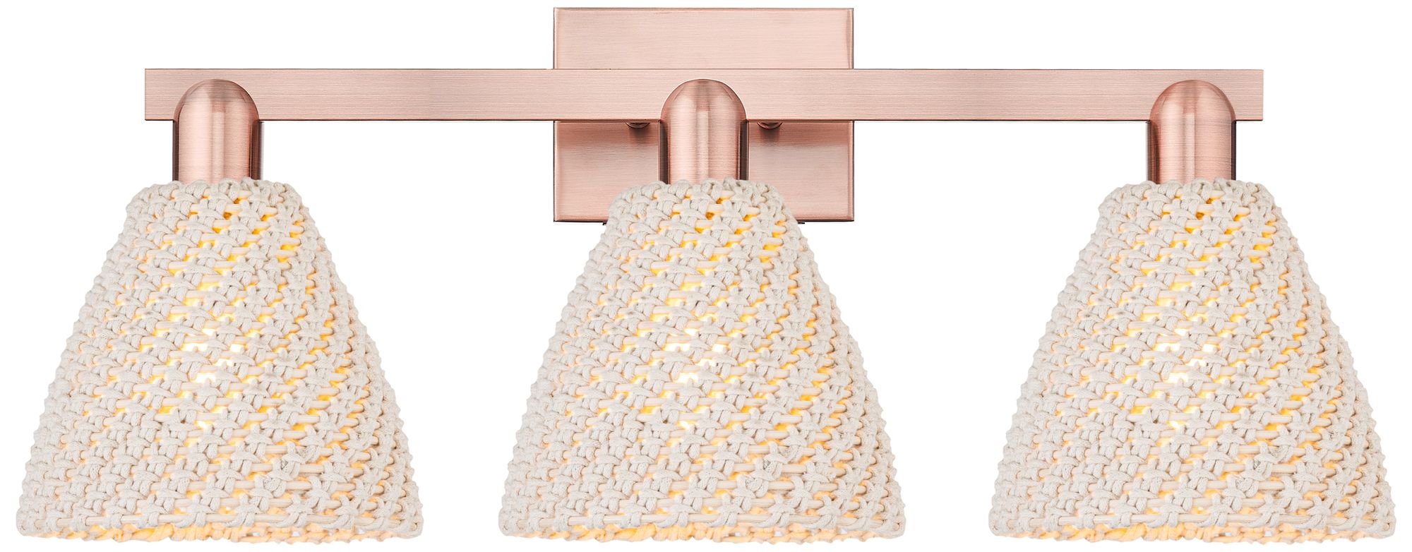 Innovations Lighting Natural Ballston Dome Brown Collection