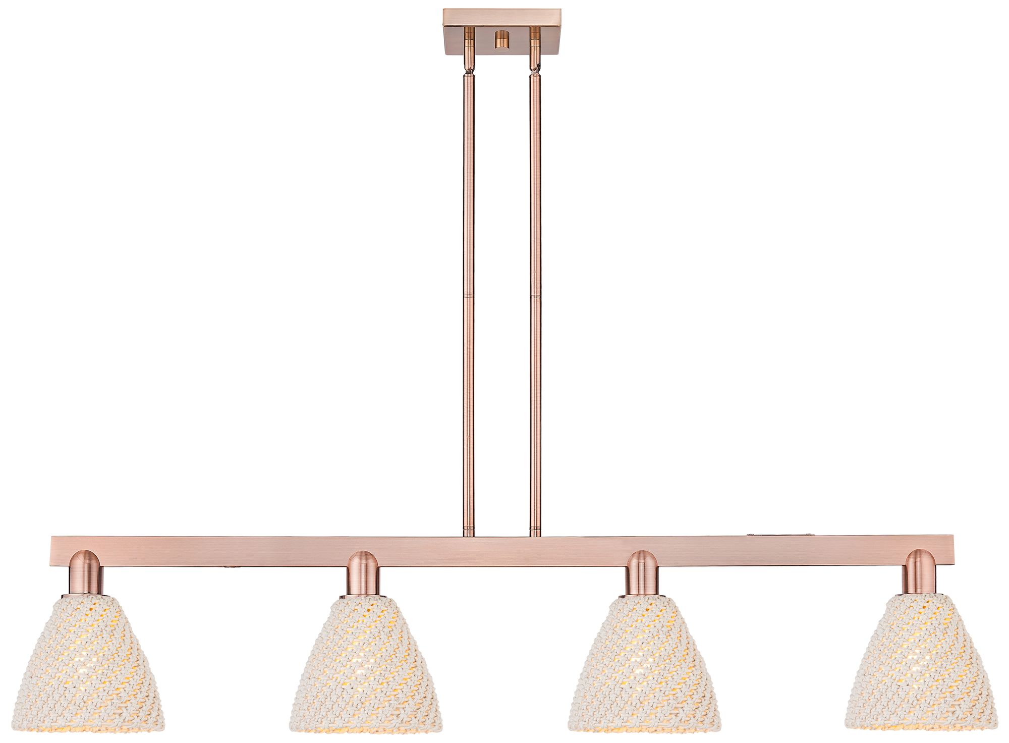 Innovations Lighting Natural Ballston Dome Brown Collection