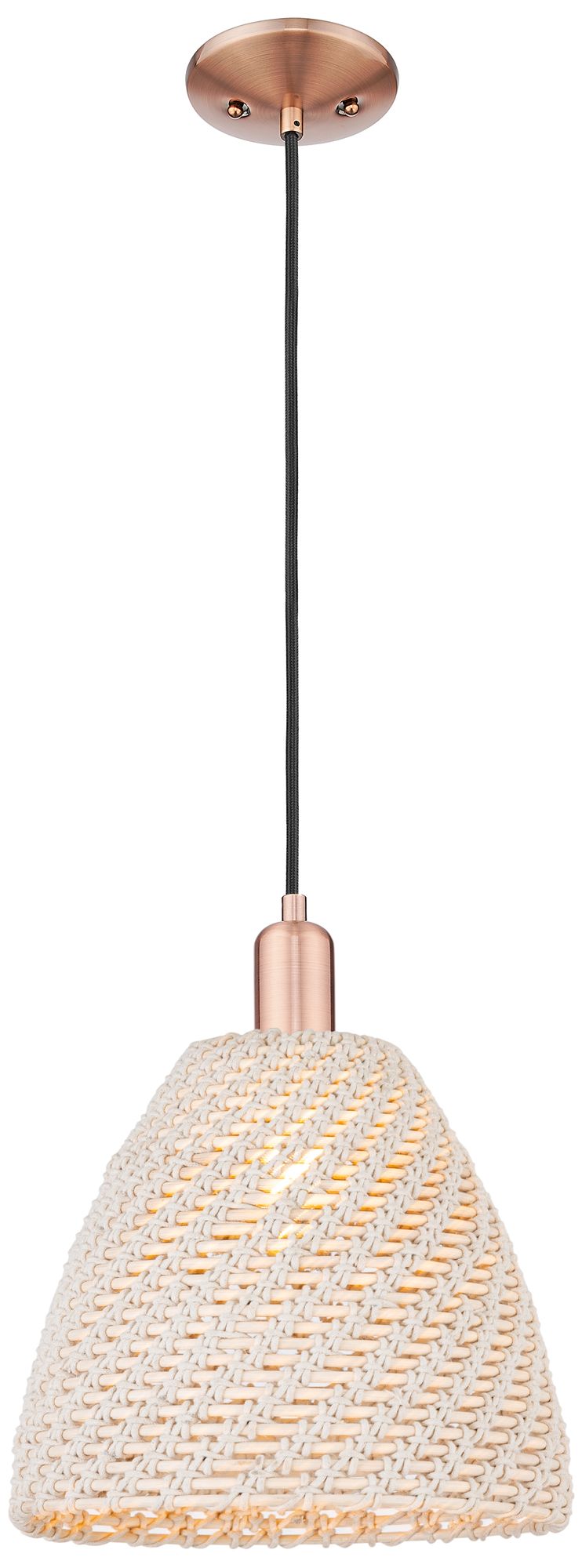 Innovations Lighting Natural Ballston Dome Brown Collection