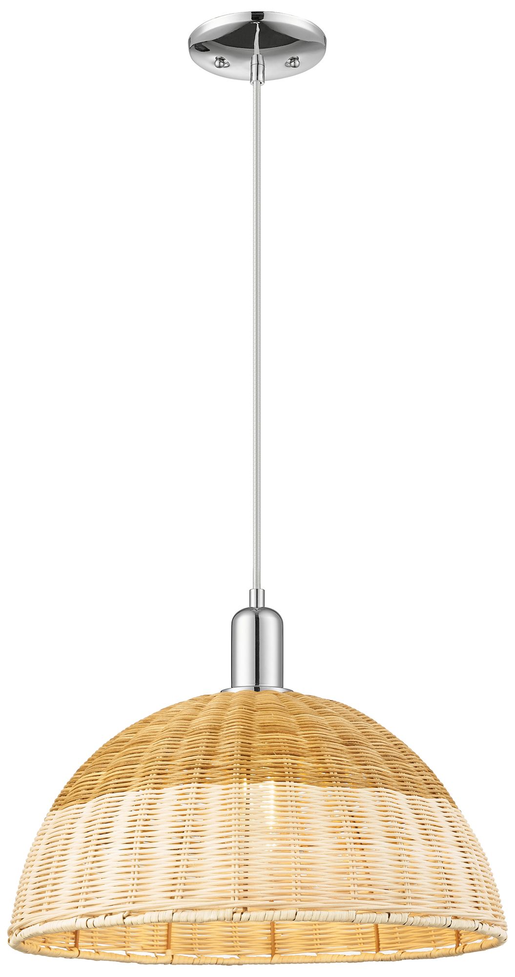 Innovations Lighting Natural Ballston Dome Chrome Collection