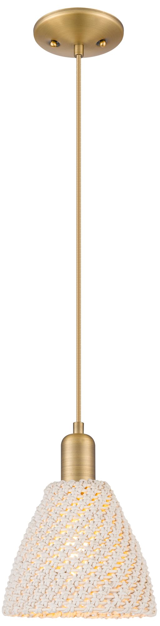 Innovations Lighting Natural Ballston Dome Gold Collection