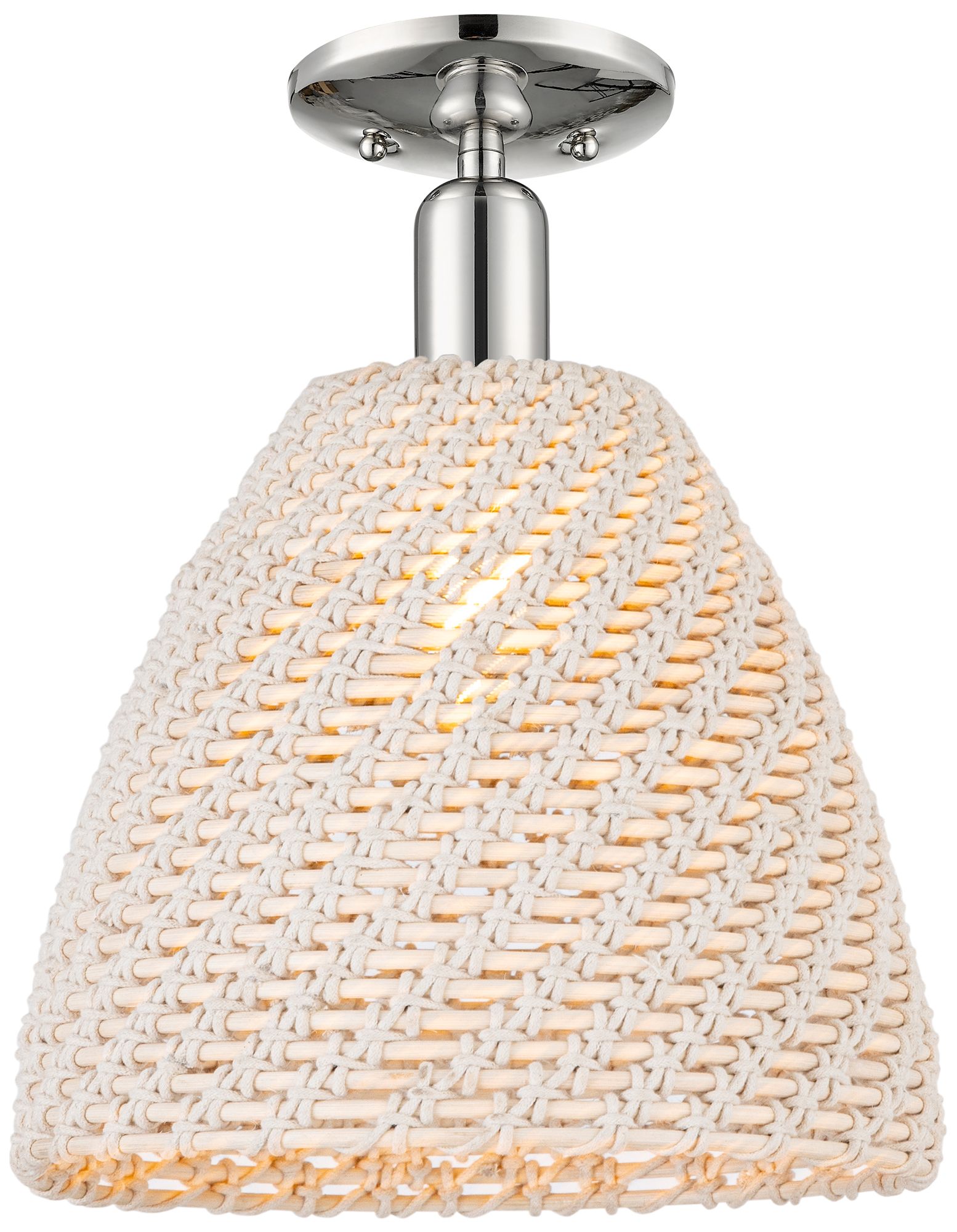 Innovations Lighting Natural Ballston Dome Silver Collection