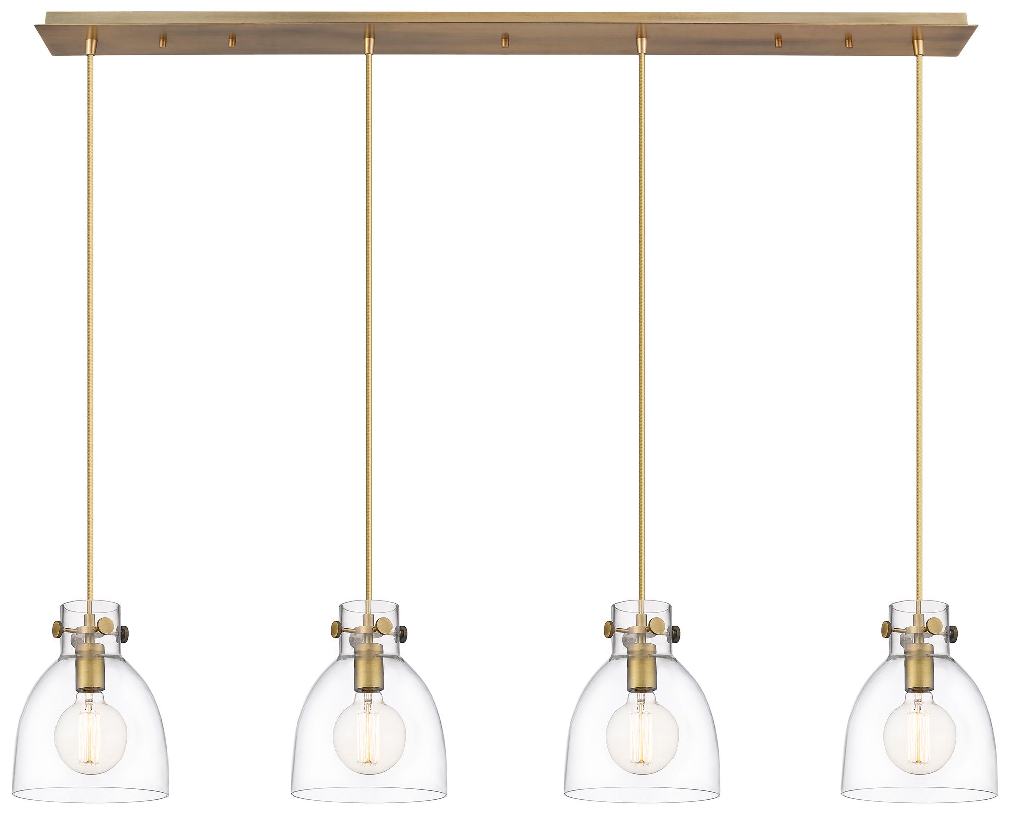 Innovations Lighting Newton Bell Brass - Antique Brass Collection