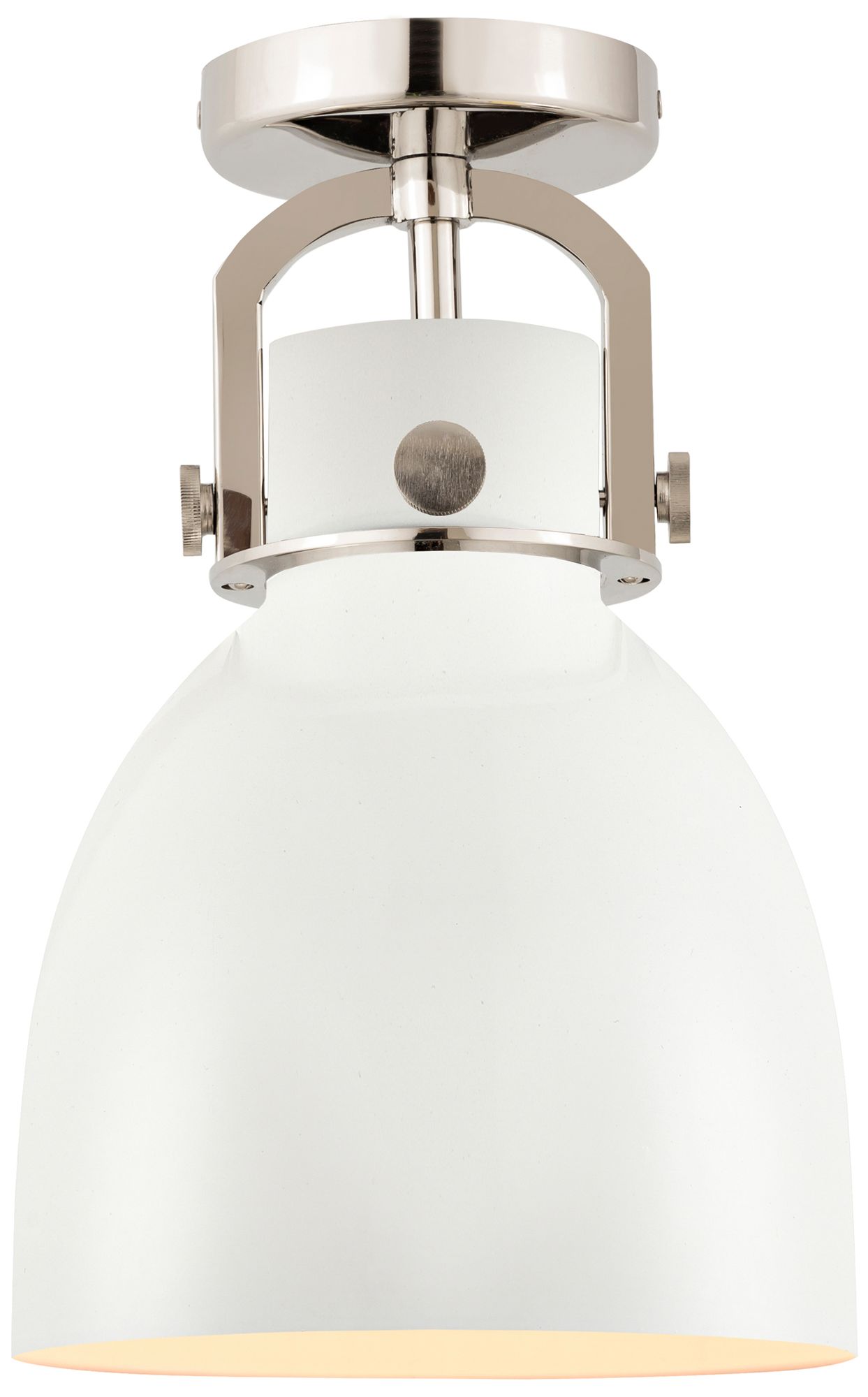 Innovations Lighting Newton Bell Brushed Nickel Collection