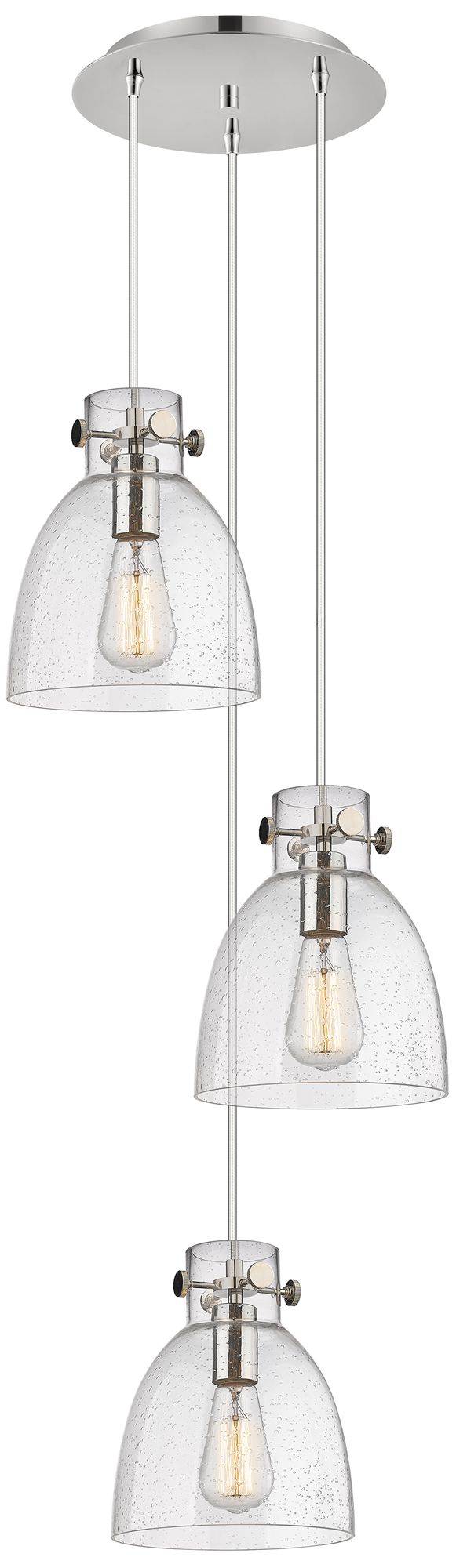 Innovations Lighting Newton Bell Silver Collection