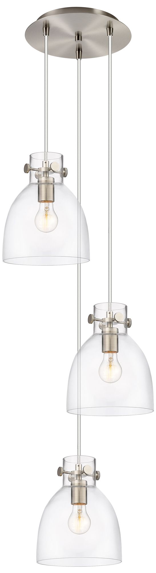 Innovations Lighting Newton Bell Silver Collection