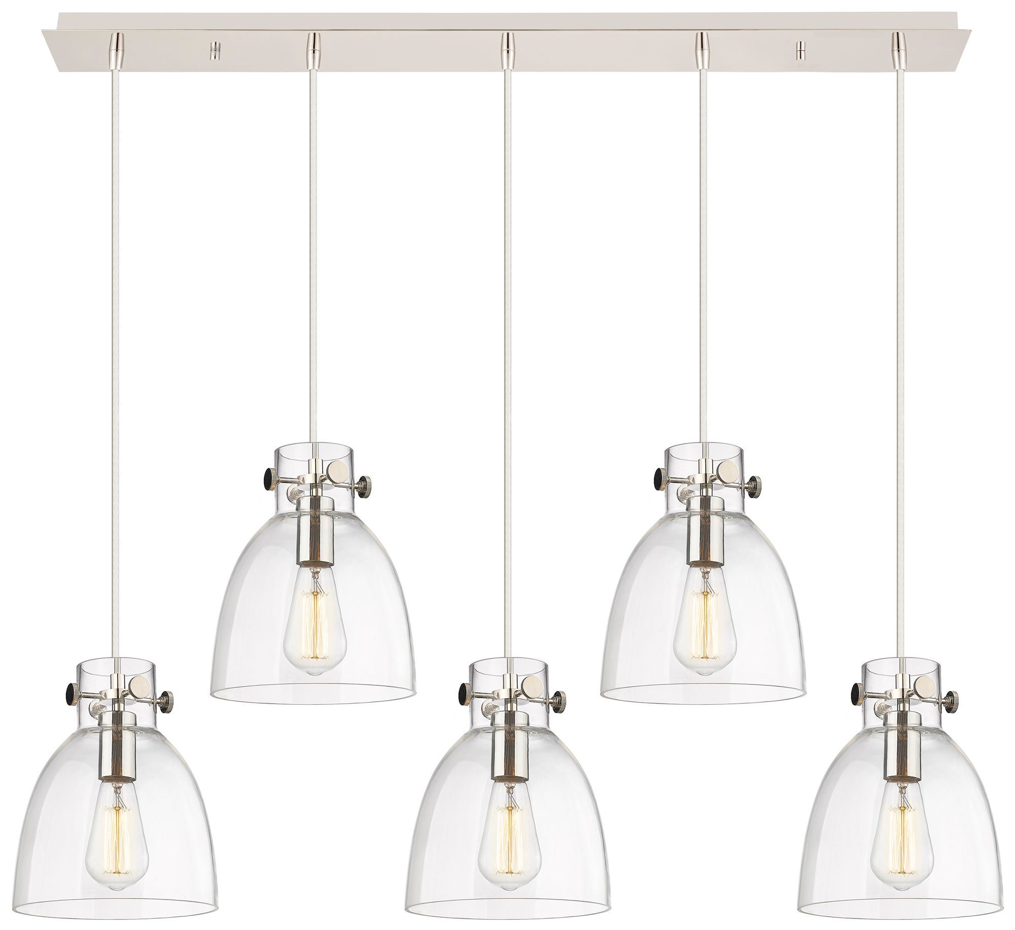 Innovations Lighting Newton Bell Silver Collection