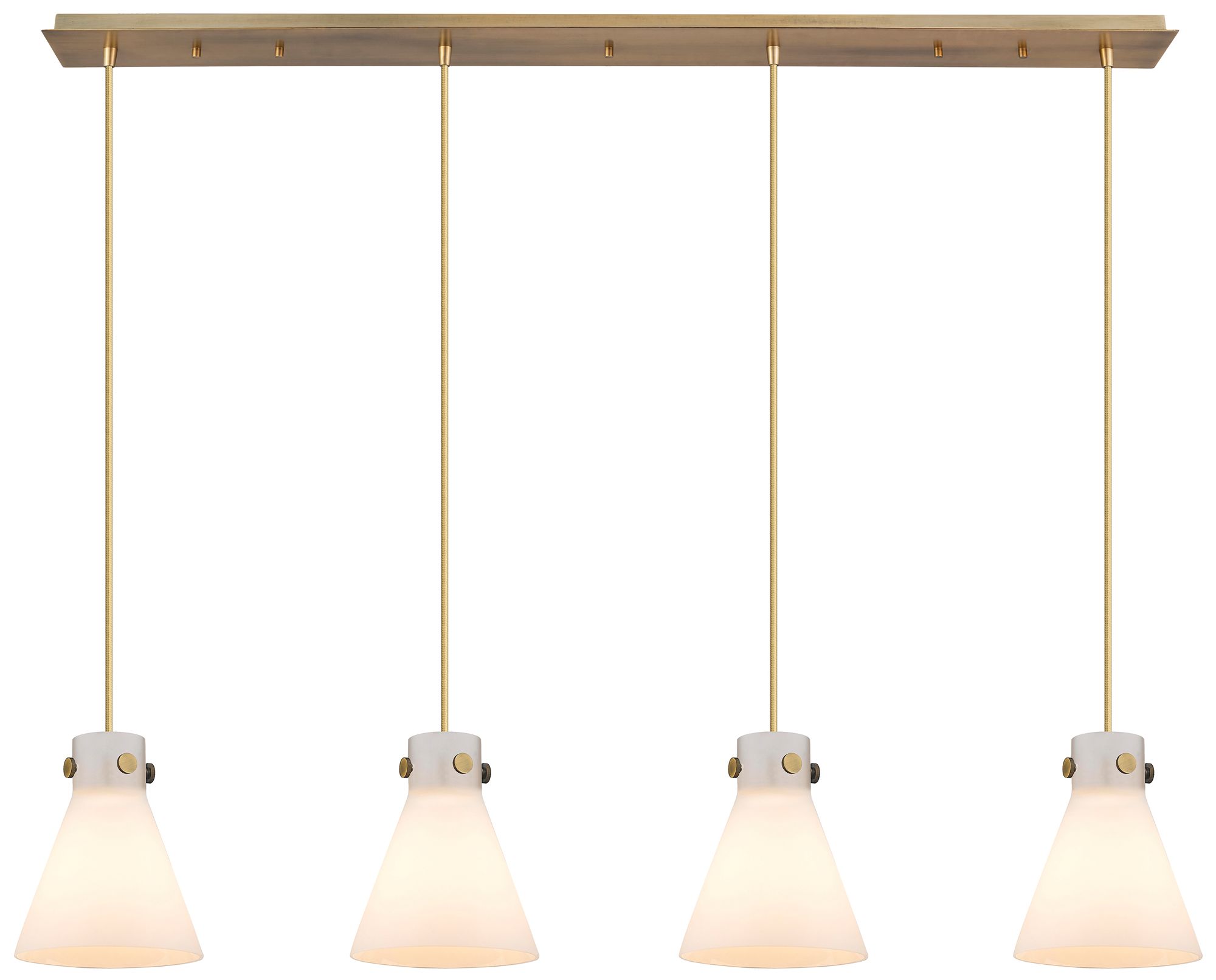 Innovations Lighting Newton Cone Brass - Antique Brass Collection