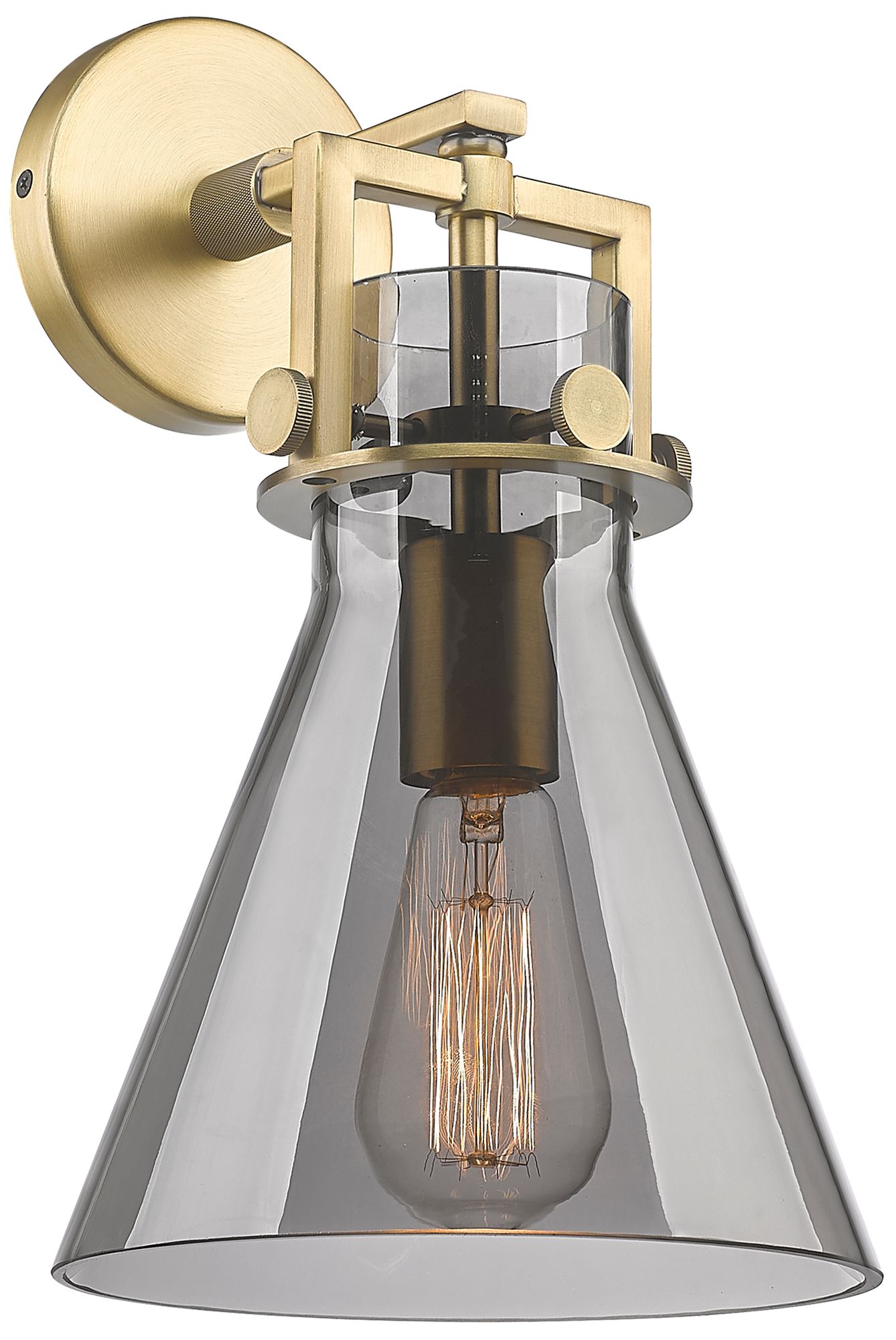 Innovations Lighting Newton Cone Brass - Antique Brass Collection