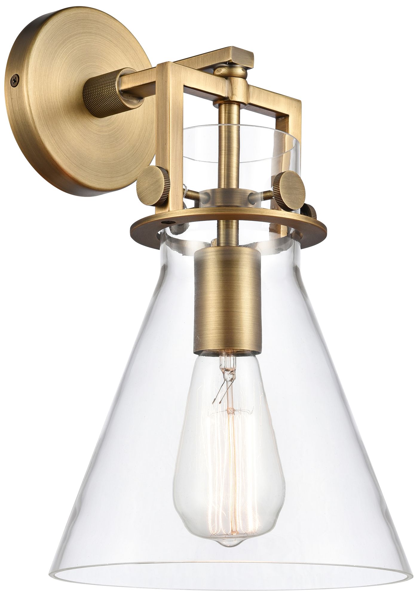 Innovations Lighting Newton Cone Brass - Antique Brass Collection
