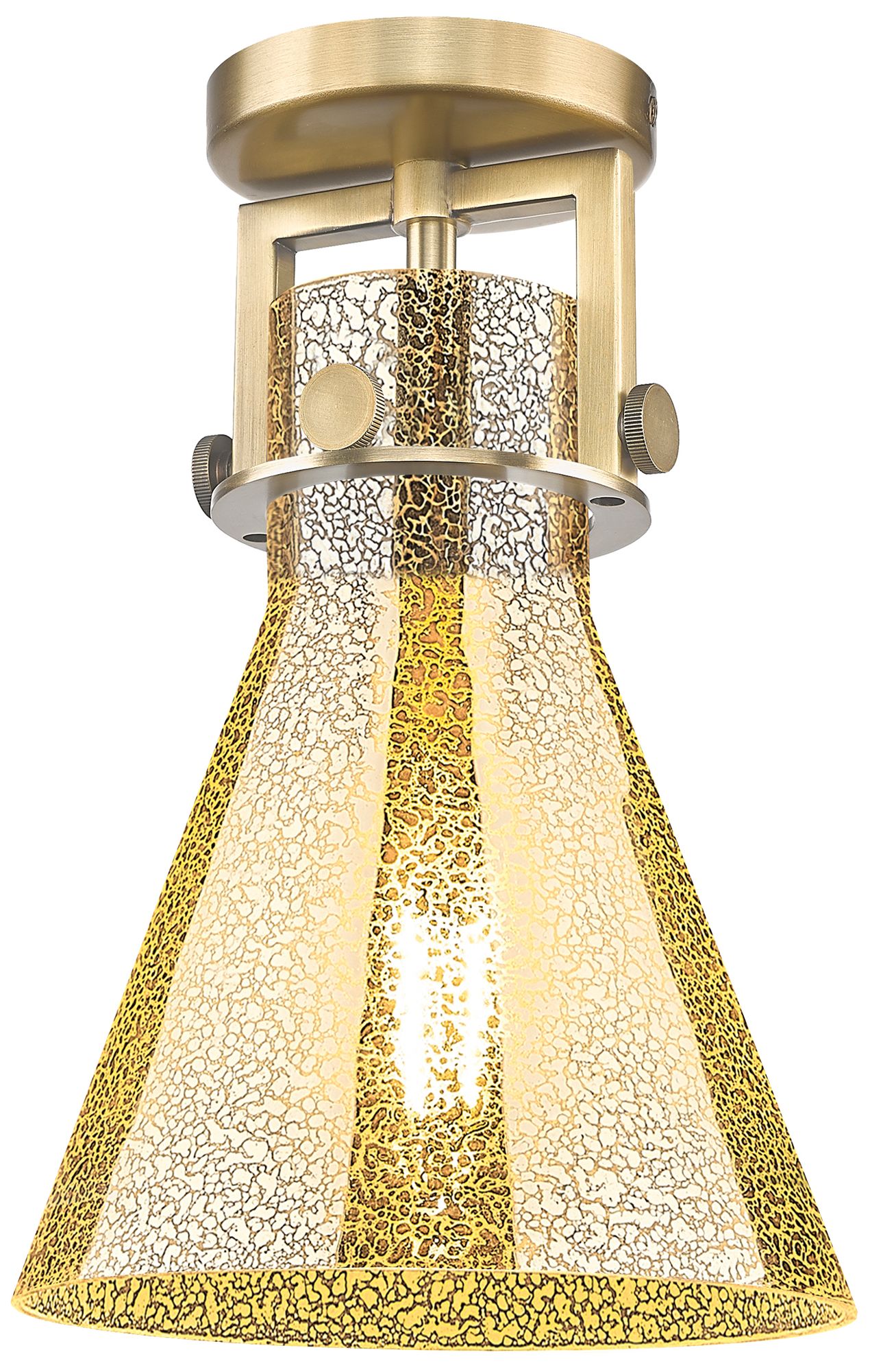 Innovations Lighting Newton Cone Brass - Antique Brass Collection