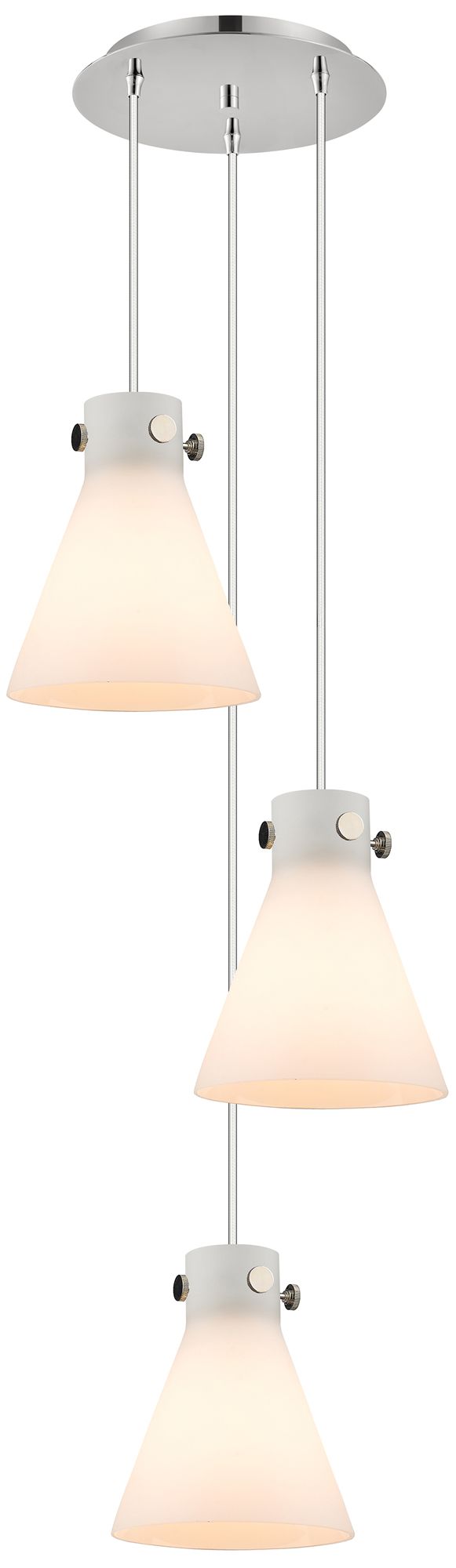 Innovations Lighting Newton Cone Silver Collection