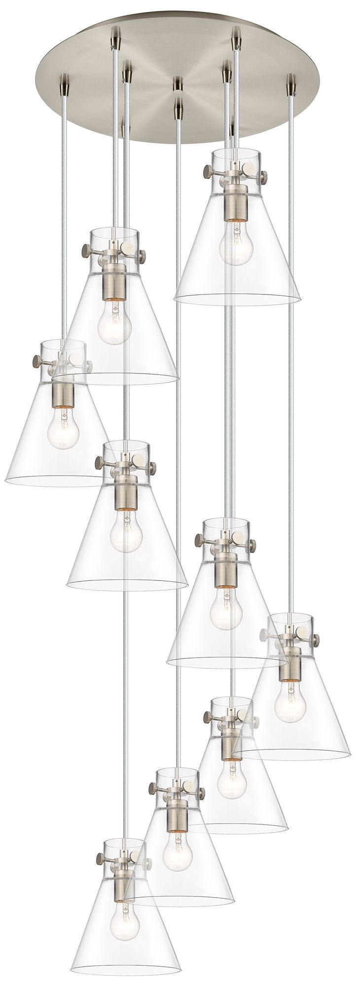 Innovations Lighting Newton Cone Silver Collection