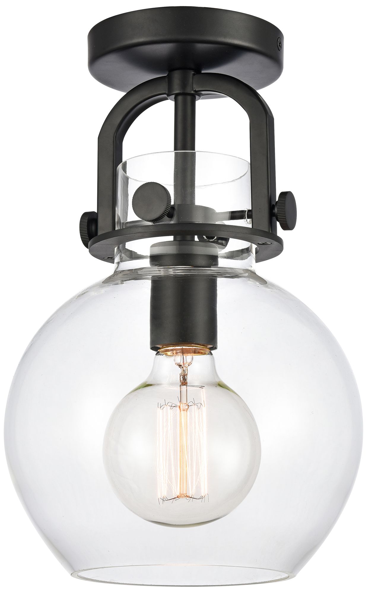 Innovations Lighting Newton Sphere Black Collection