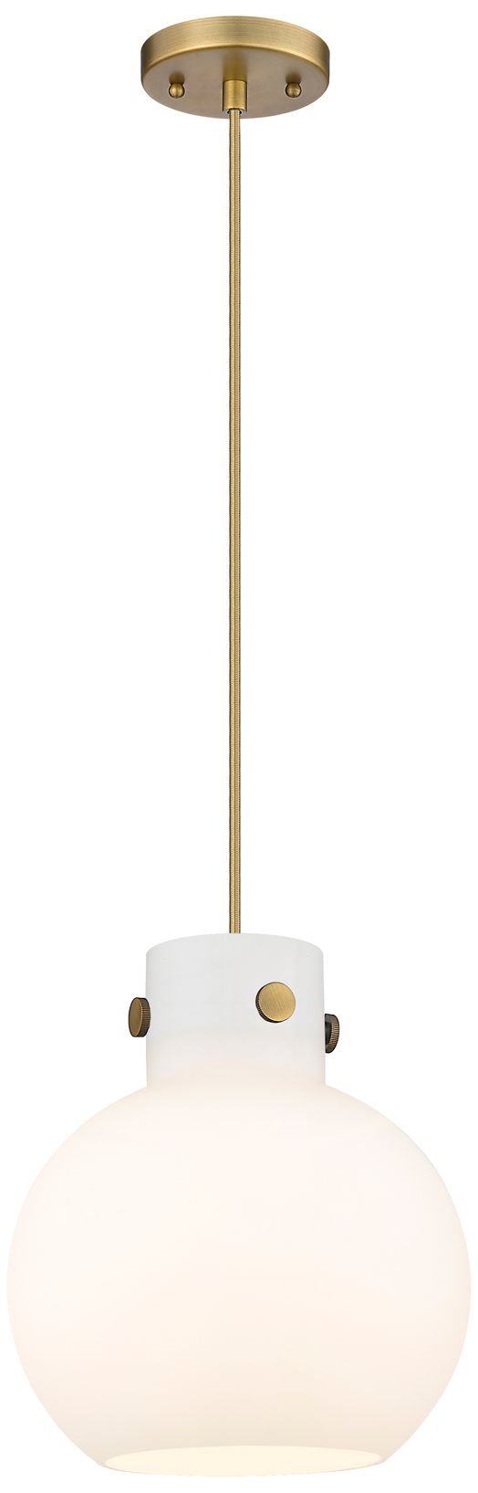 Innovations Lighting Newton Sphere Brass - Antique Brass Collection