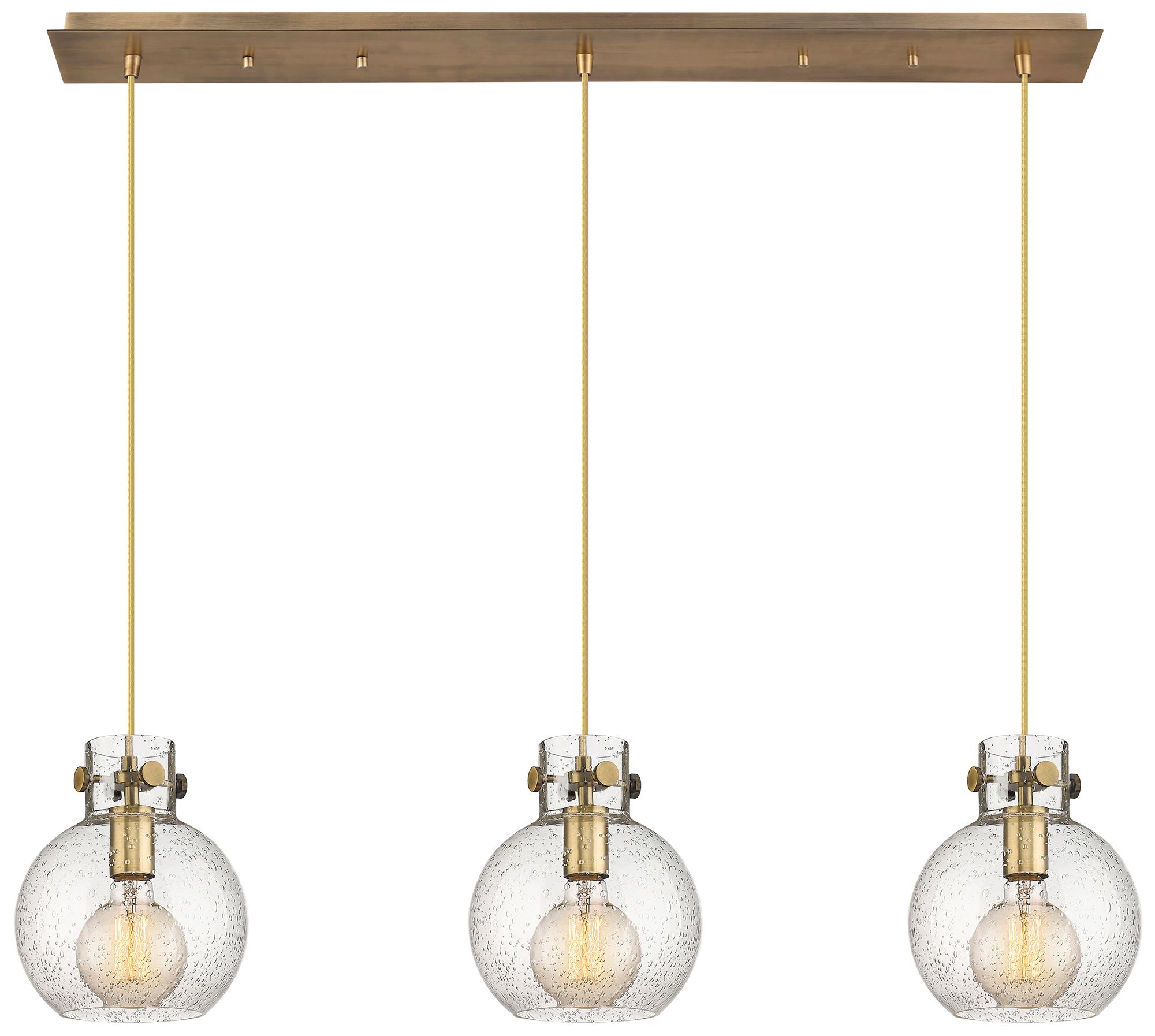 Innovations Lighting Newton Sphere Brass - Antique Brass Collection
