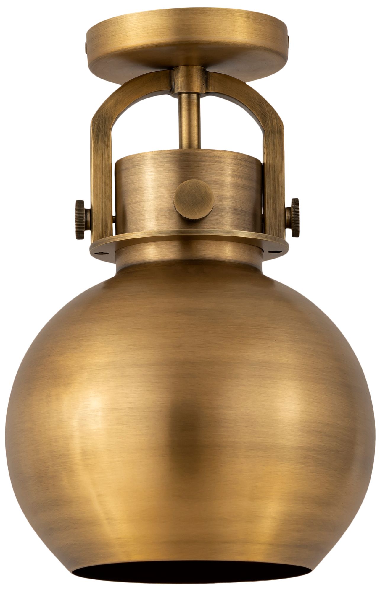Innovations Lighting Newton Sphere Brass - Antique Brass Collection