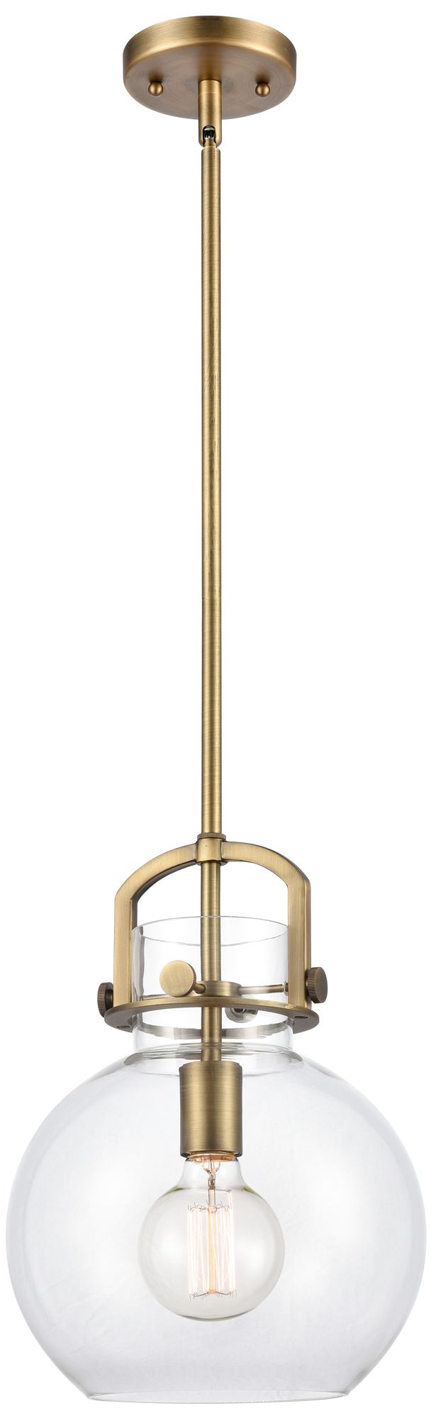 Innovations Lighting Newton Sphere Brass - Antique Brass Collection