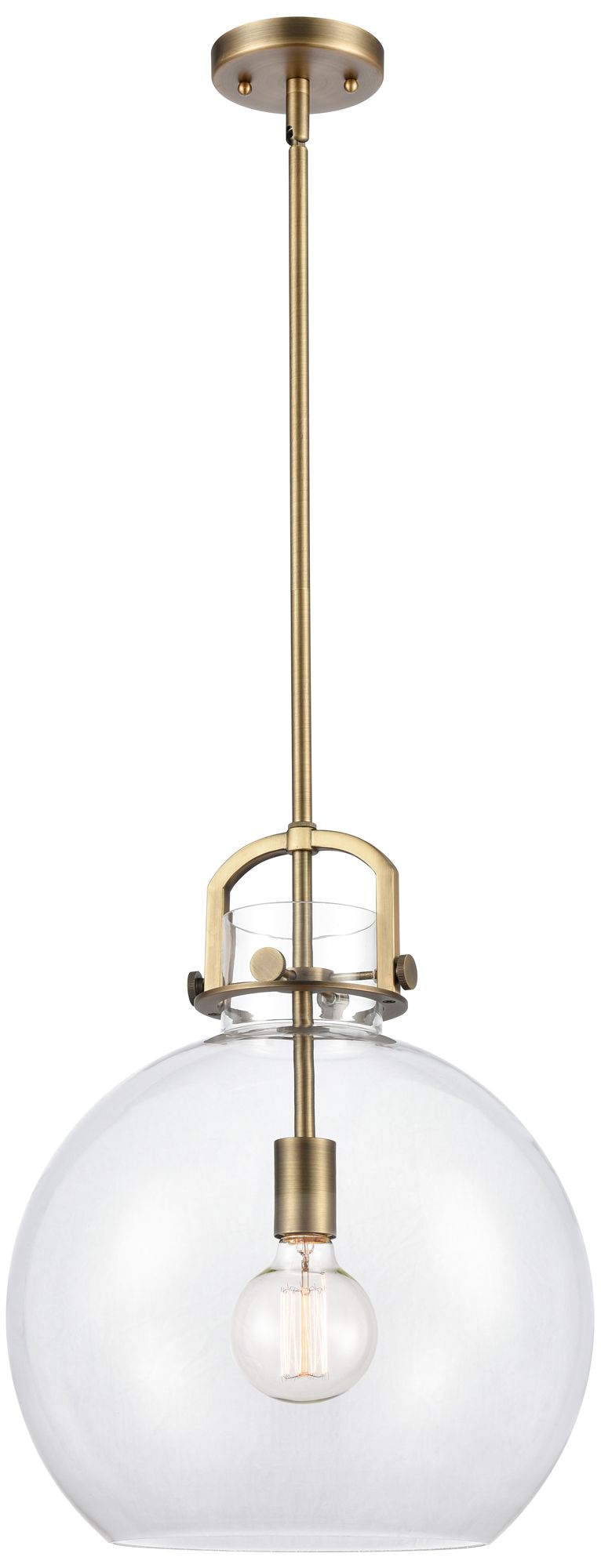Innovations Lighting Newton Sphere Brass - Antique Brass Collection