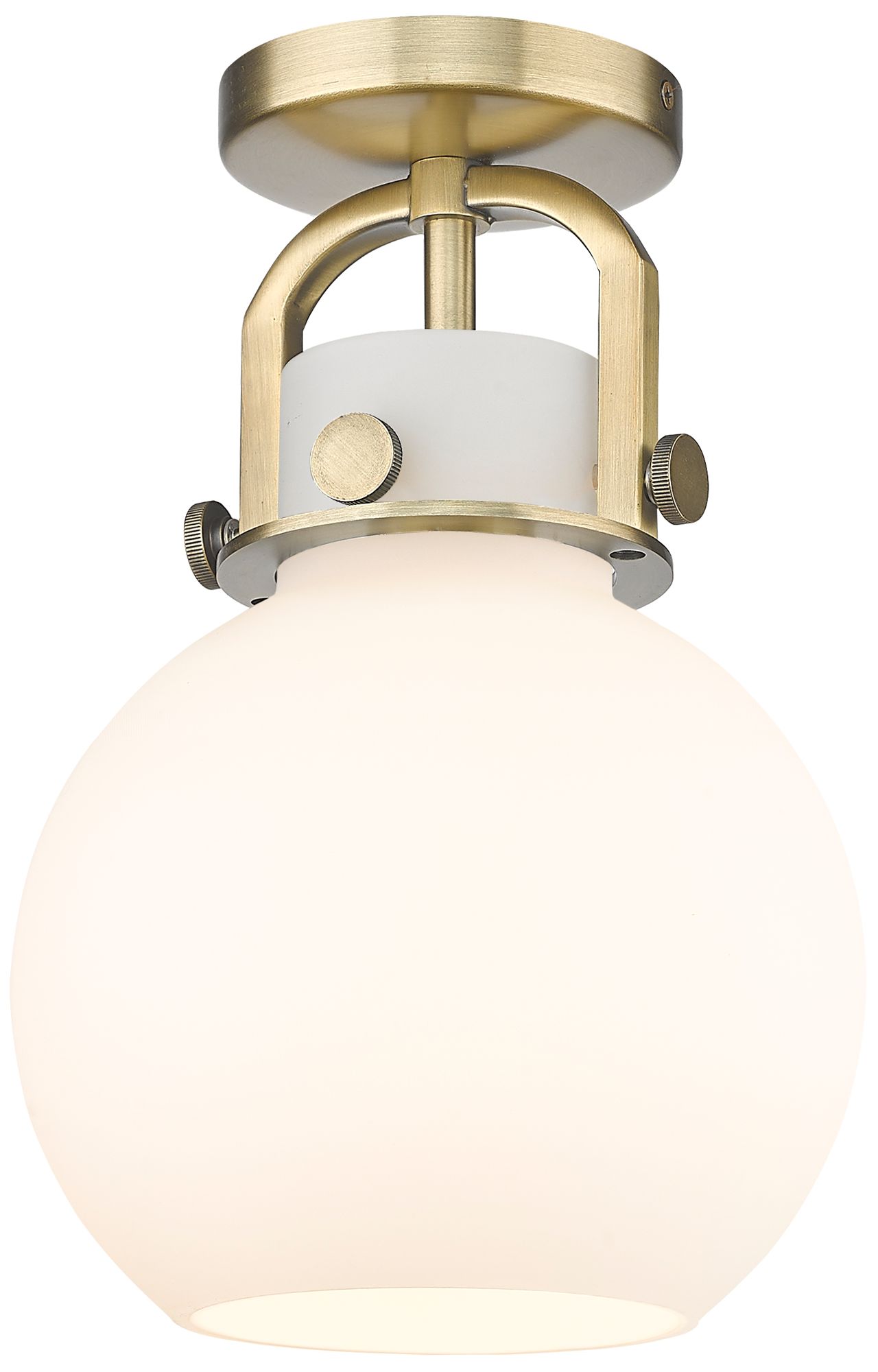 Innovations Lighting Newton Sphere Brass - Antique Brass Collection
