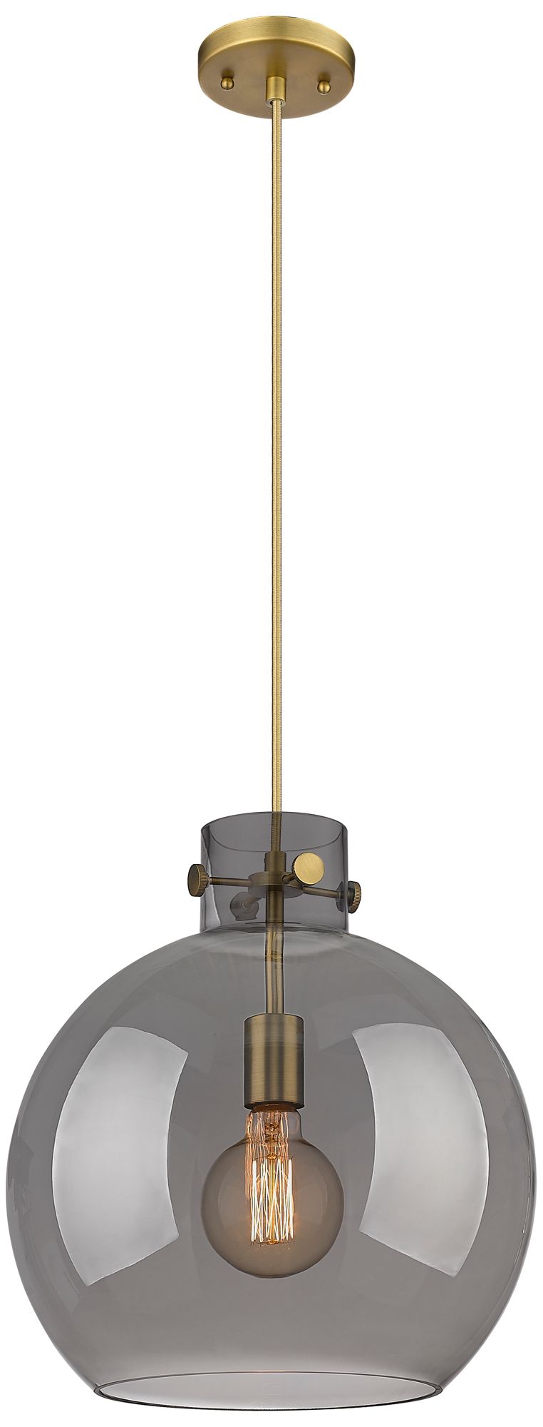 Innovations Lighting Newton Sphere Brass - Antique Brass Collection