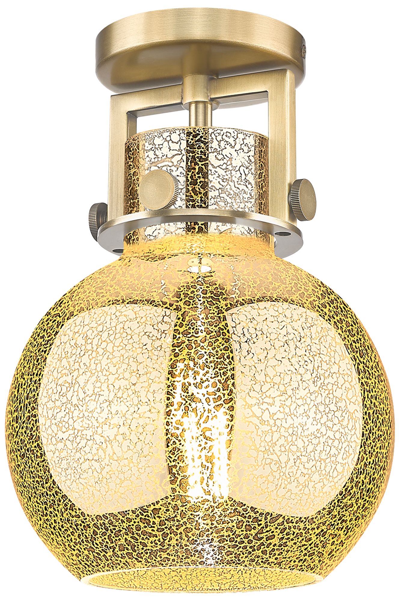 Innovations Lighting Newton Sphere Brass - Antique Brass Collection