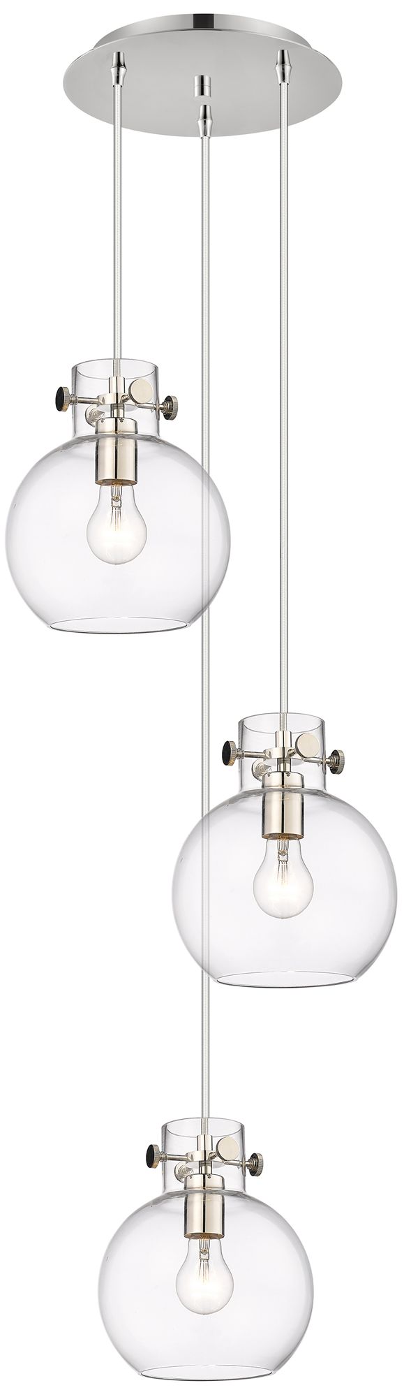 Innovations Lighting Newton Sphere Silver Collection