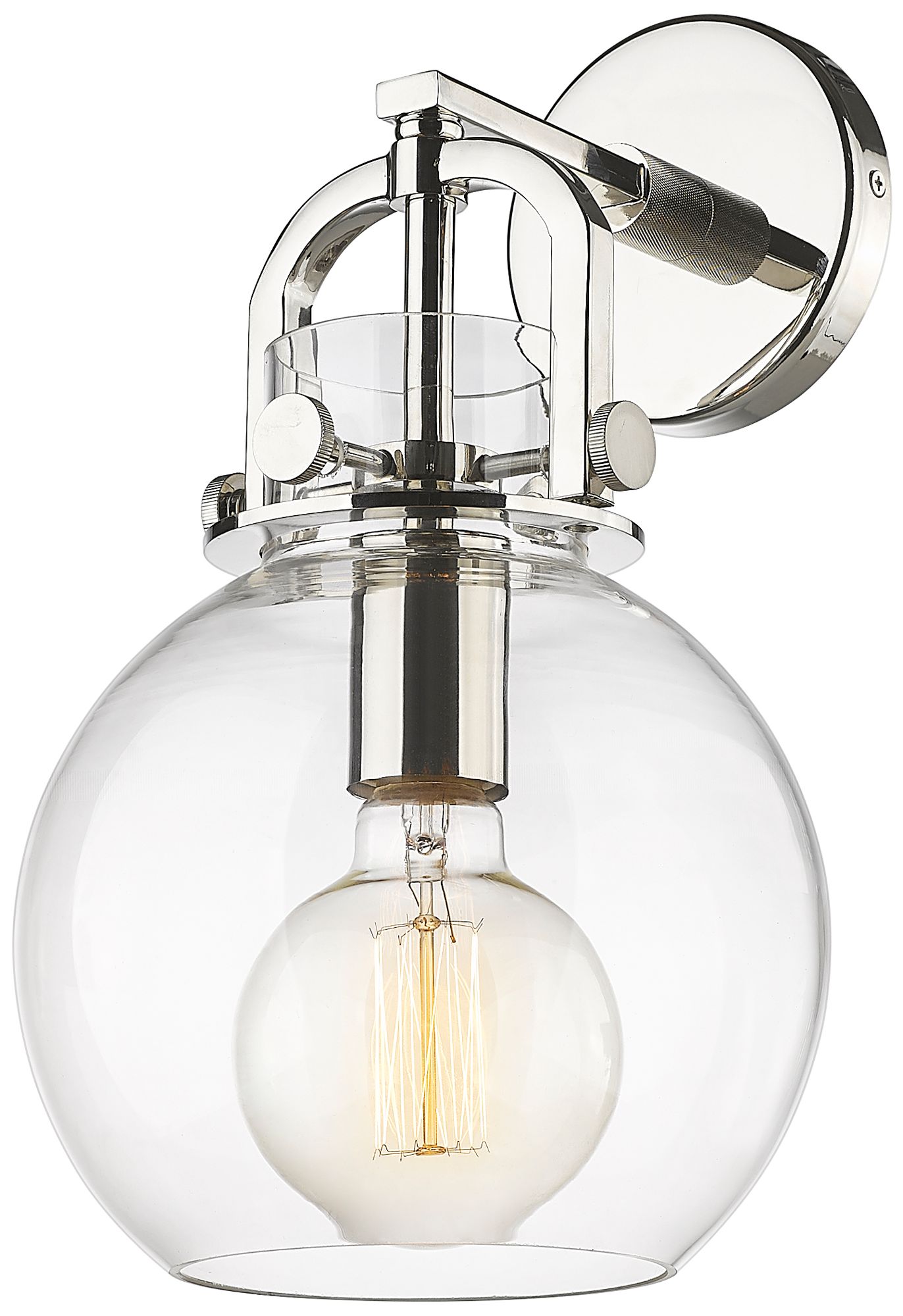 Innovations Lighting Newton Sphere Silver Collection