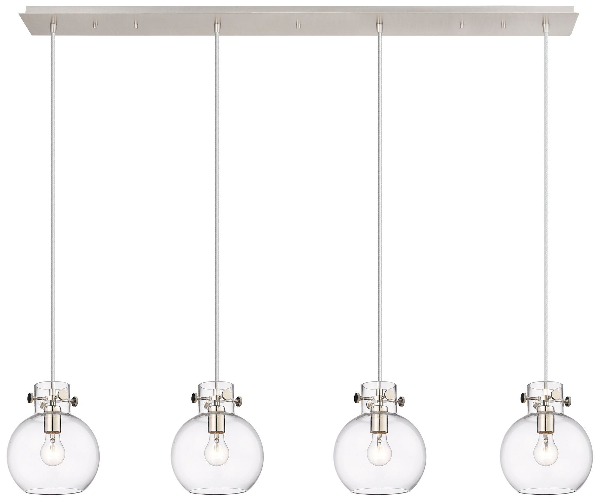 Innovations Lighting Newton Sphere Silver Collection