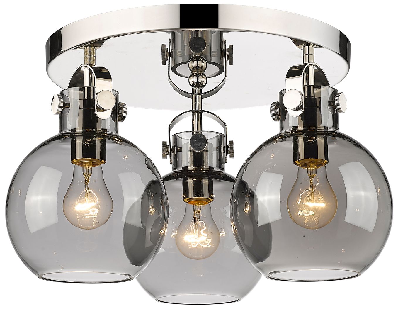 Innovations Lighting Newton Sphere Silver Collection