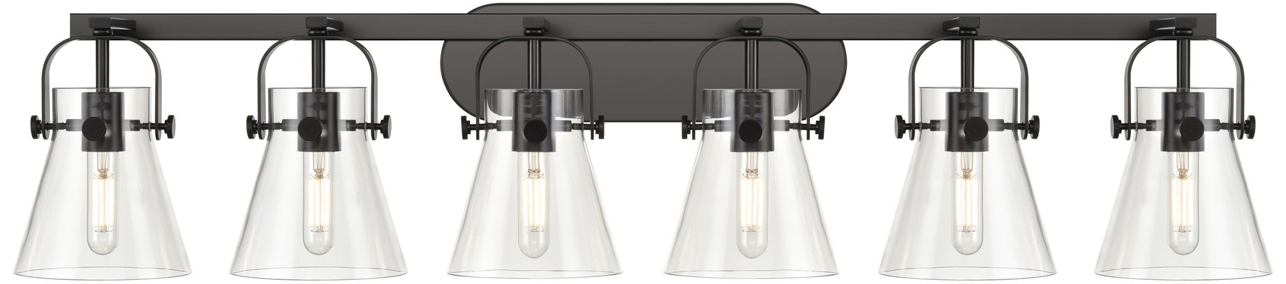Innovations Lighting Pilaster II Cone Black Collection