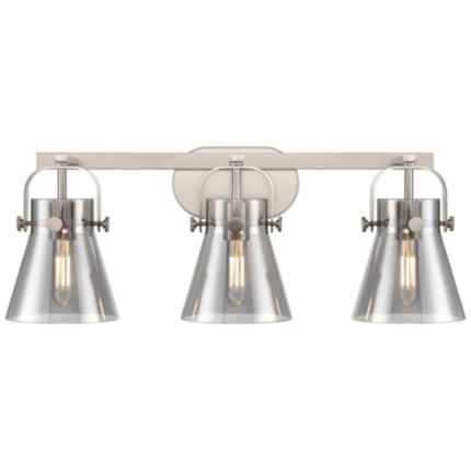 Innovations Lighting Pilaster II Cone Silver Collection