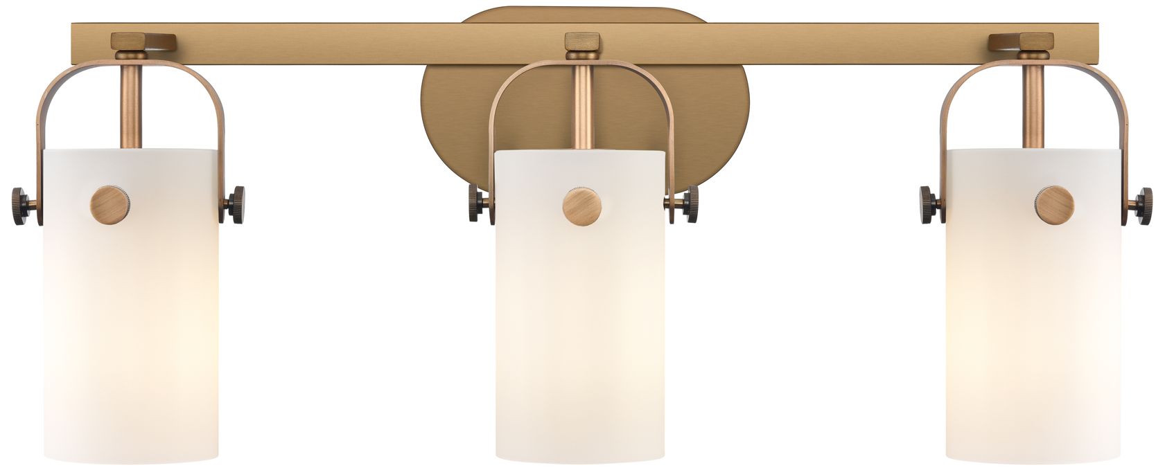 Innovations Lighting Pilaster II Cylinder Brass - Antique Brass Collection