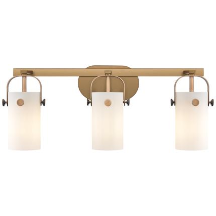Innovations Lighting Pilaster II Cylinder Brass - Antique Brass Collection