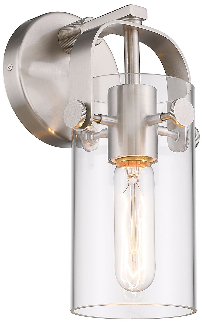 Innovations Lighting Pilaster II Cylinder Silver Collection