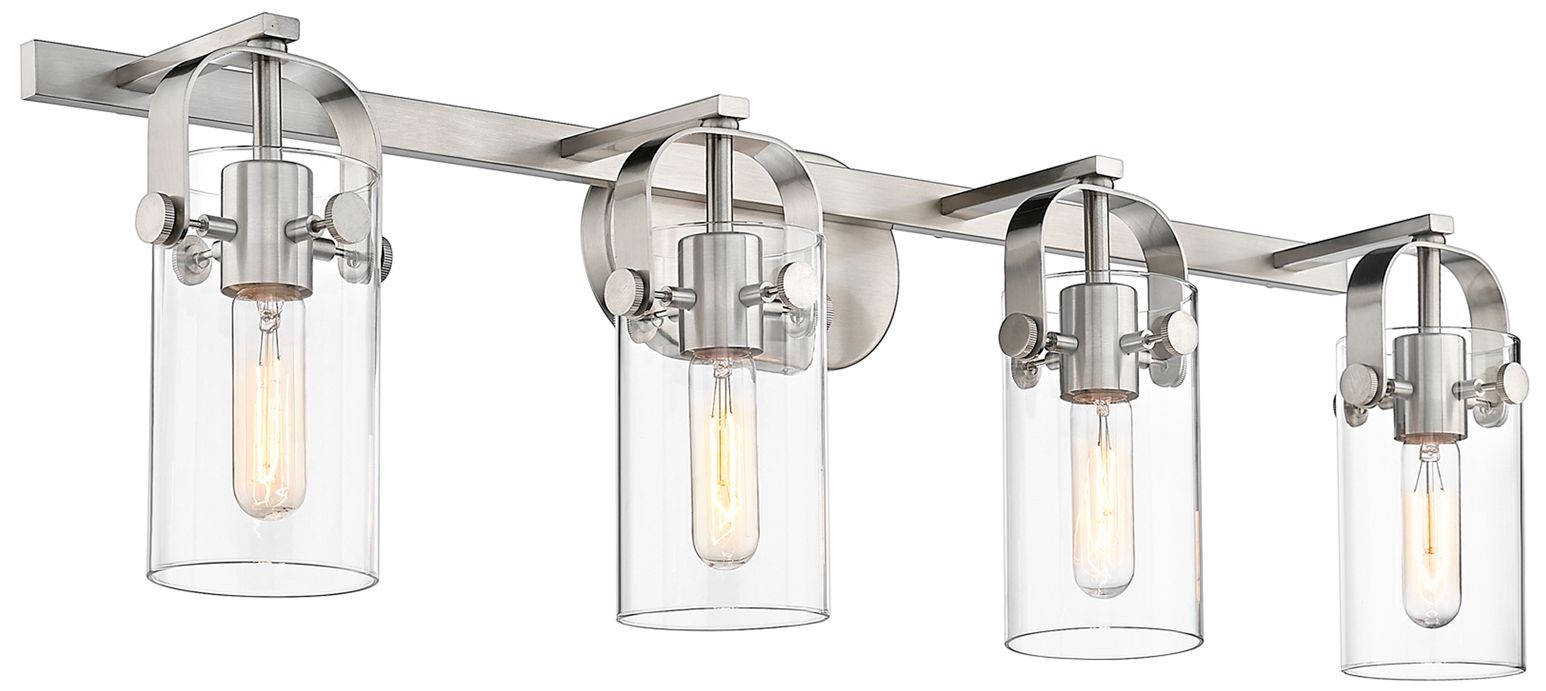 Innovations Lighting Pilaster II Cylinder Silver Collection