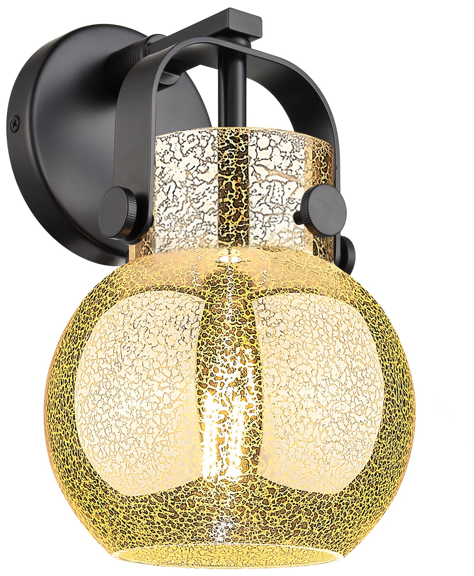 Innovations Lighting Pilaster II Sphere Black Collection