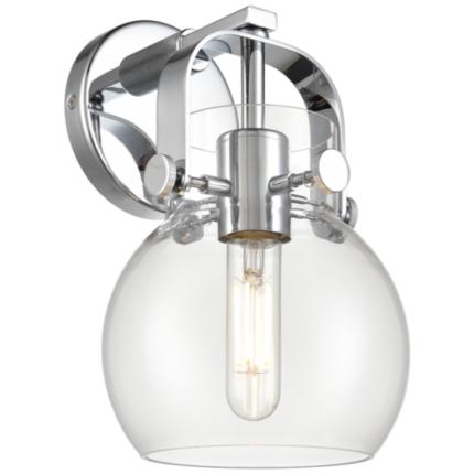 Innovations Lighting Pilaster II Sphere Chrome Collection