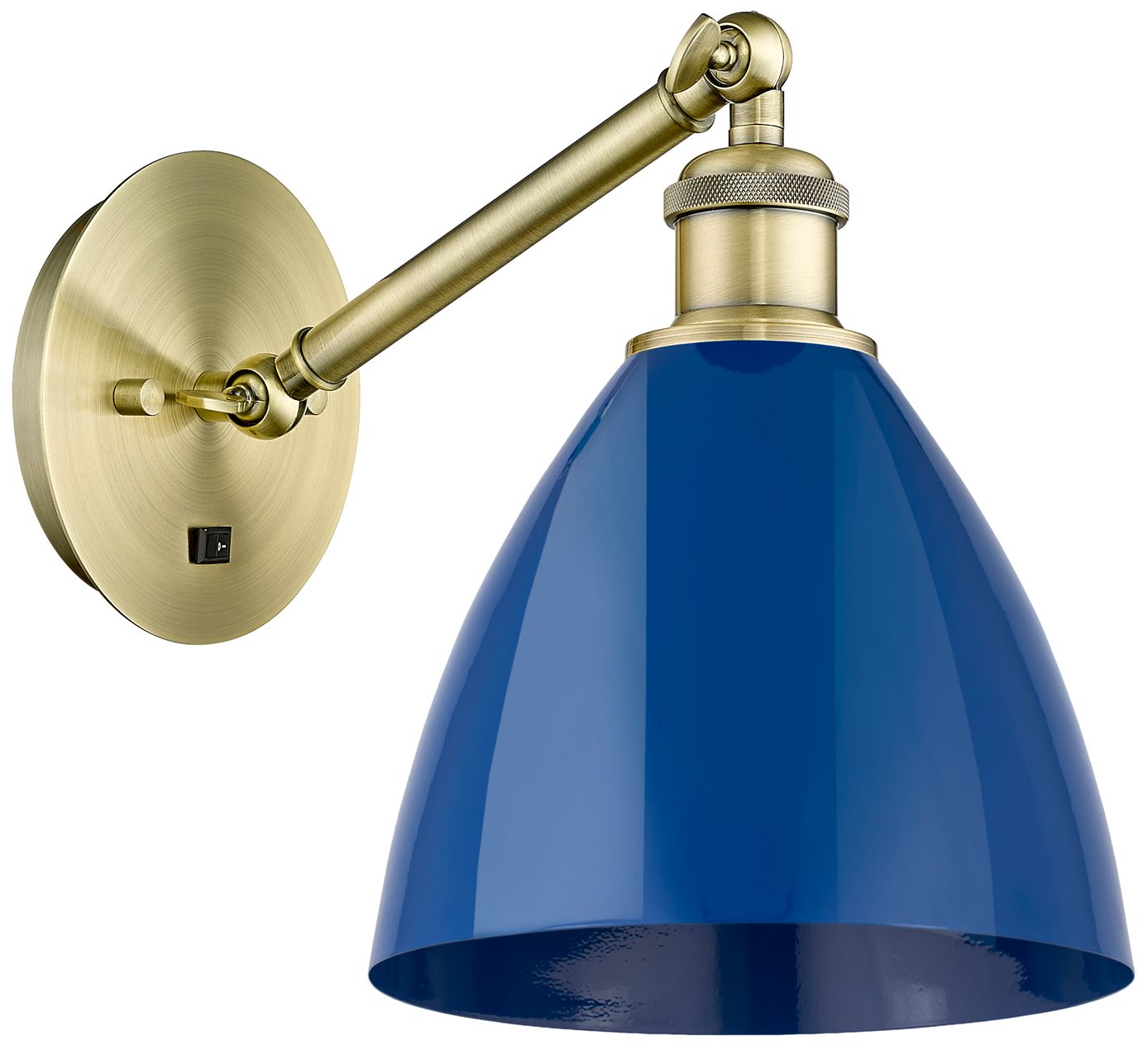 Innovations Lighting Plymouth Dome Brass - Antique Brass Collection