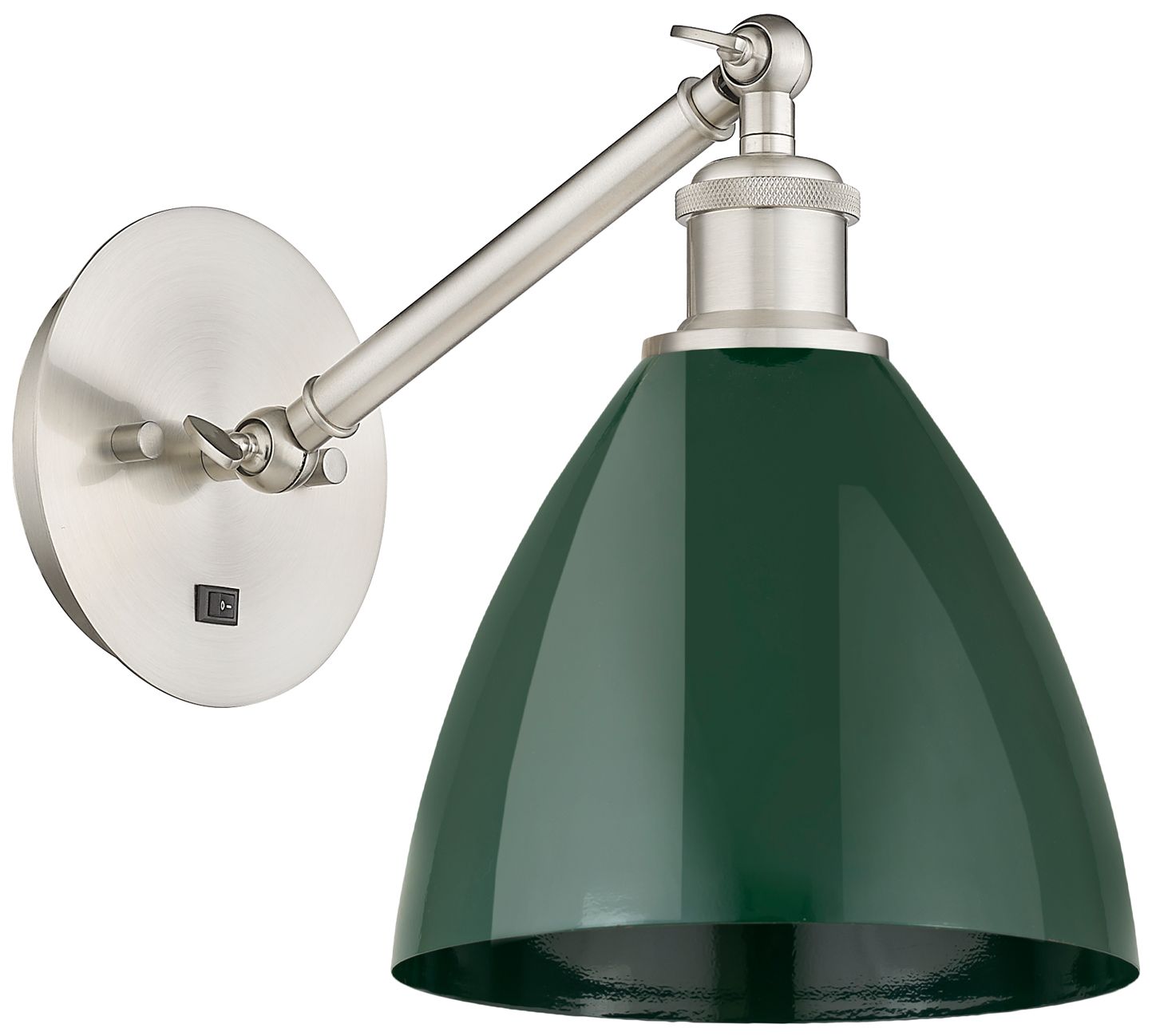 Innovations Lighting Plymouth Dome Brushed Nickel Collection
