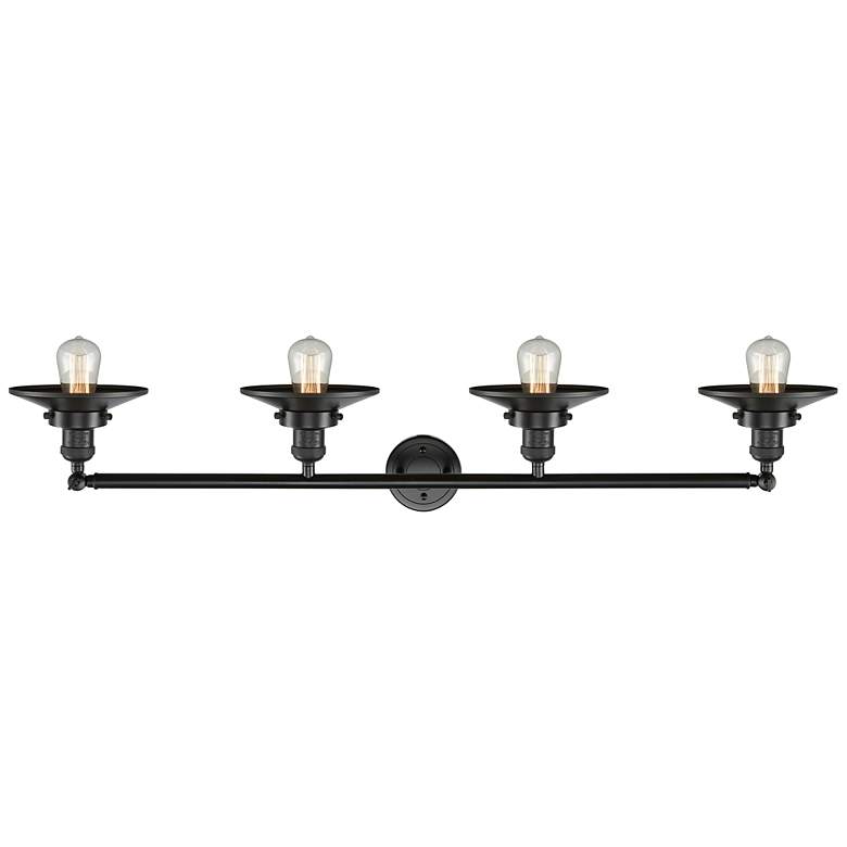 Image 2 Innovations Lighting Railroad 44 inch 4-Light Bronze LED Bath Light more views