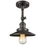2_Innovations Lighting Railroad 8" Bronze Adjustable Ceiling Light