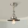 1_Innovations Lighting Railroad 8" Satin Brushed Nickel Ceiling Light