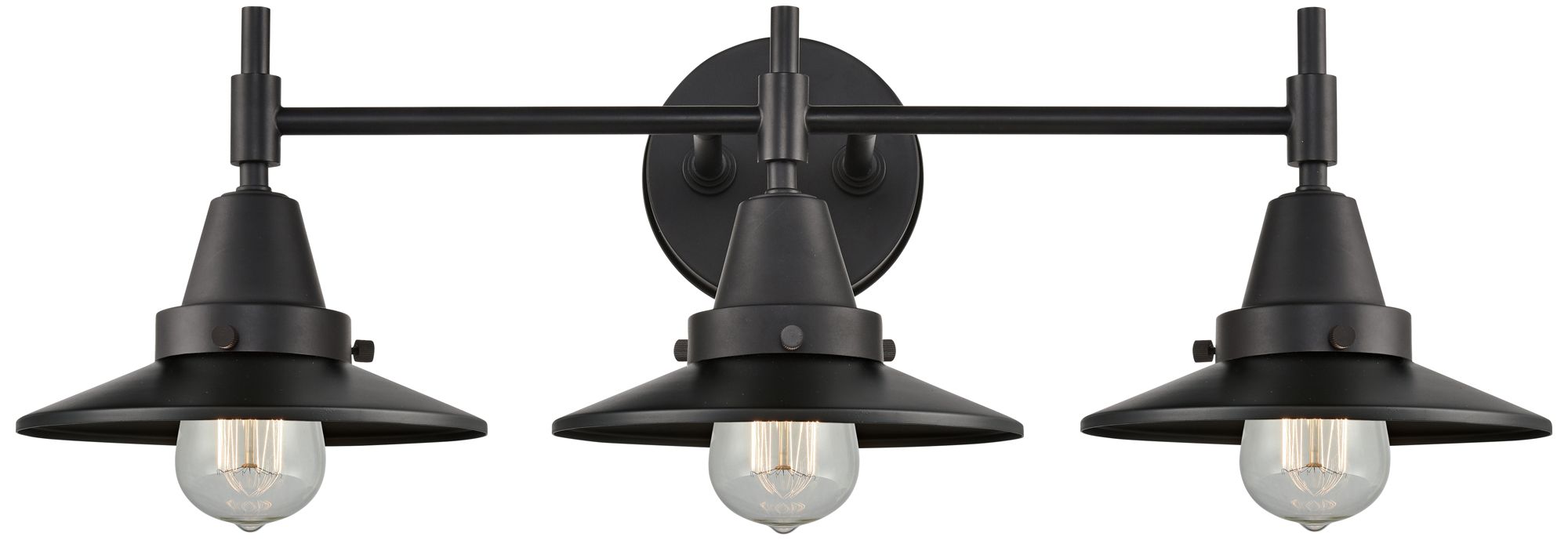 Innovations Lighting Railroad Black Collection