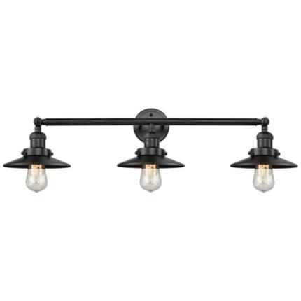Innovations Lighting Railroad Black Collection
